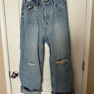 Universal Thread Light Blue Relaxed Jeans